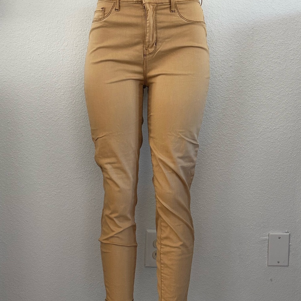 L'AGENCE Women's Camel Skinny Jeans